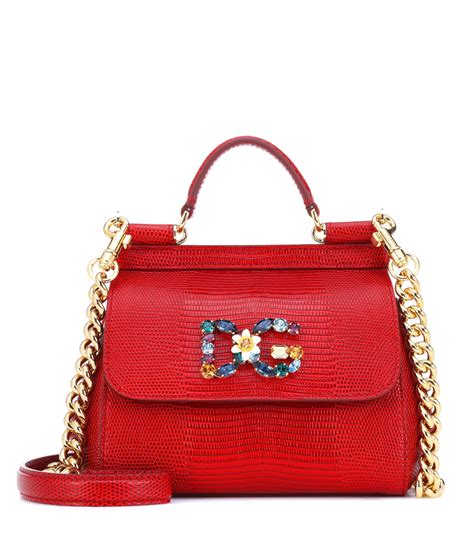 bolsa dolce gabbana roja|dolce gabbana bags on sale.